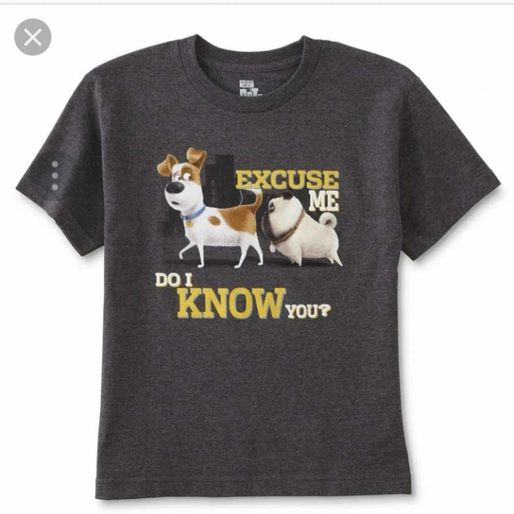 Secret life of pets kids Tshirt